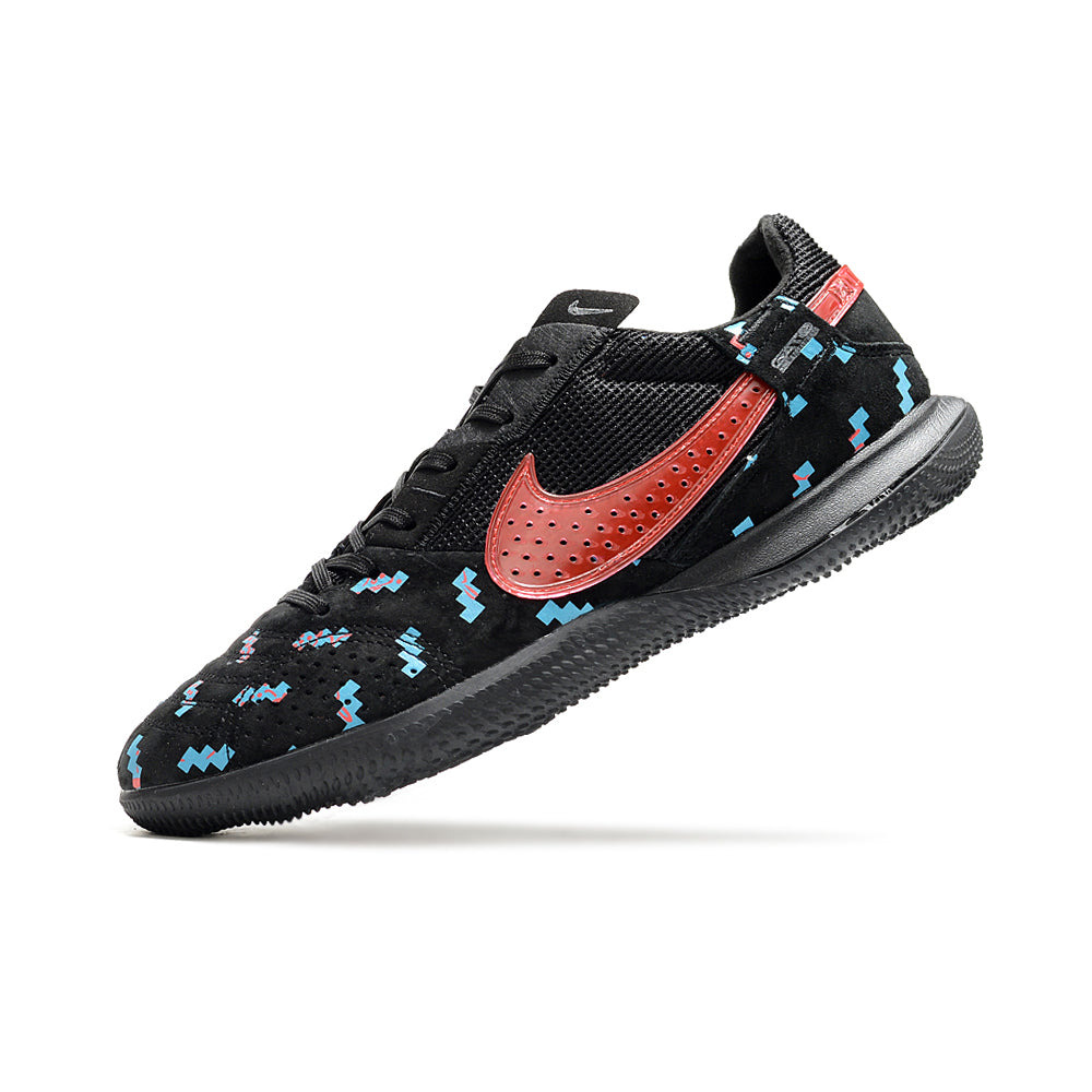 Chuteira Futsal Nike StreetGato IC Preta e Vermelho
