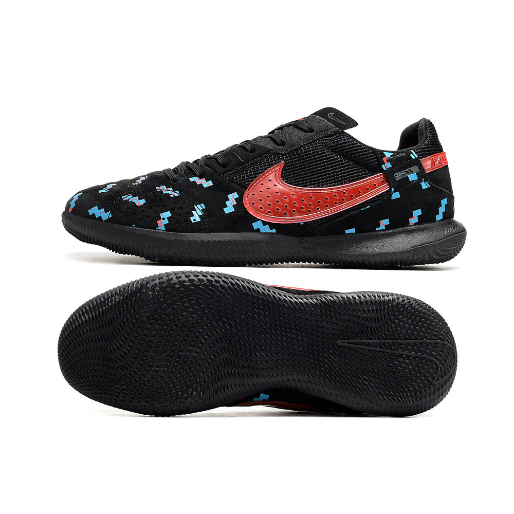 Chuteira Futsal Nike StreetGato IC Preta e Vermelho