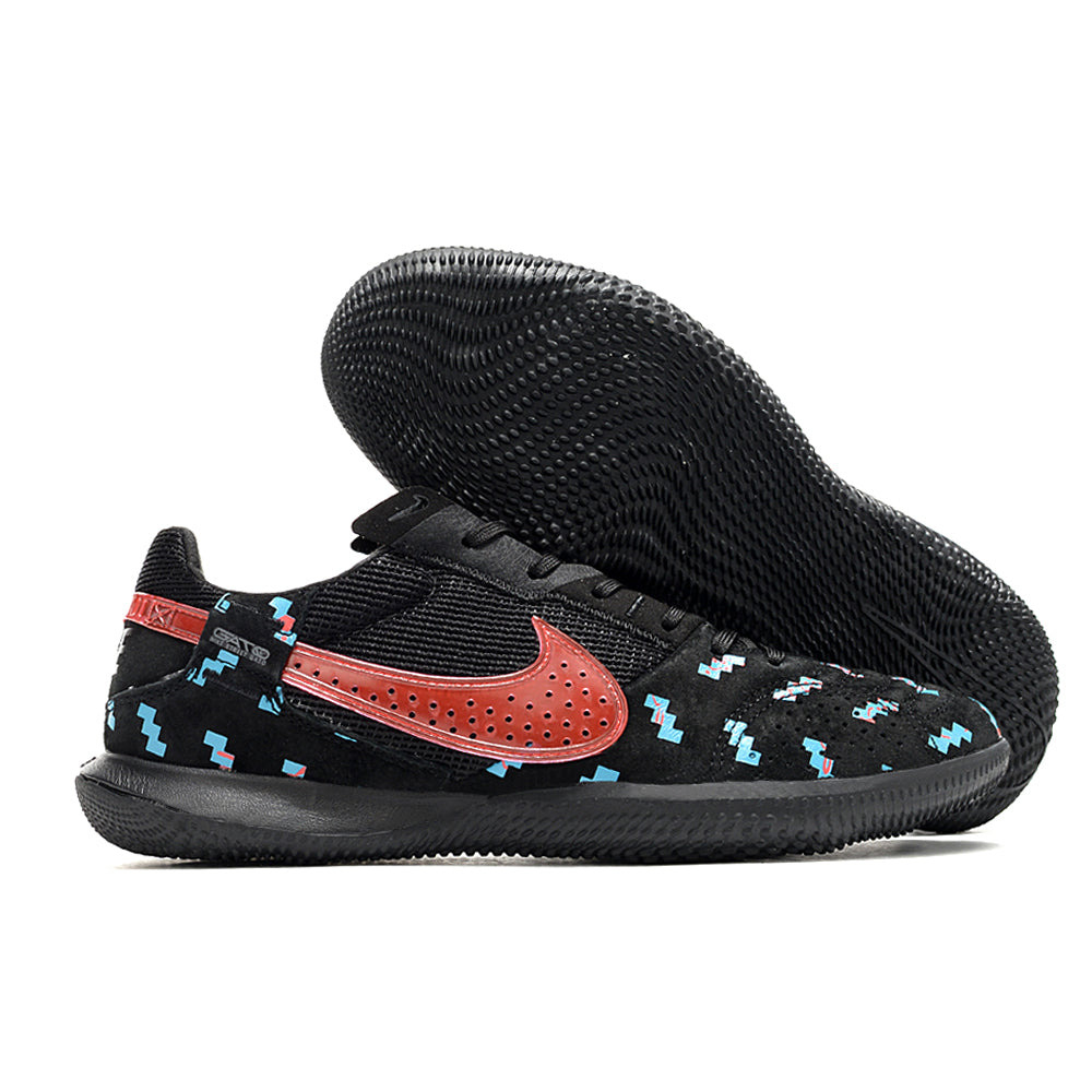 Chuteira Futsal Nike StreetGato IC Preta e Vermelho