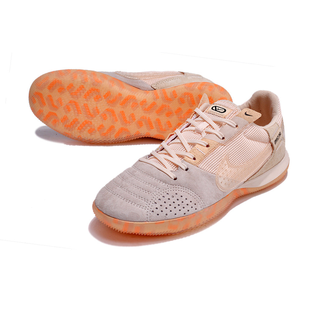 Chuteira Futsal Nike StreetGato IC Rosa e Cinza
