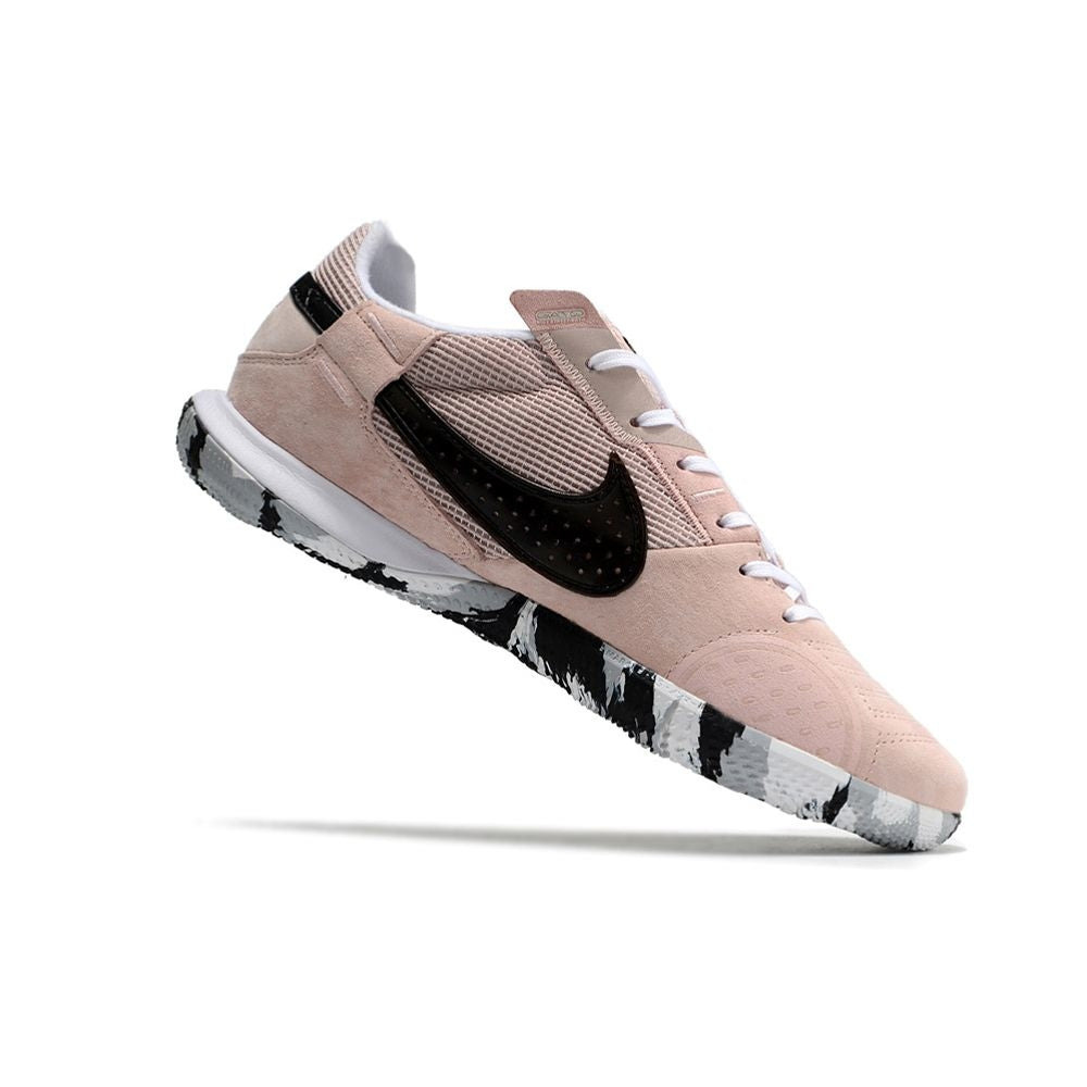 Chuteira Futsal Nike StreetGato IC Rosa, Preta e Branca