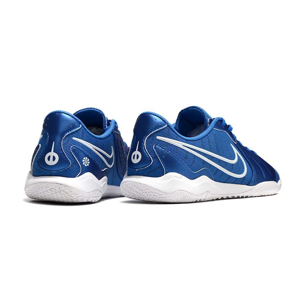 Chuteira Futsal Nike Tiempo Legend 10 Academy IC Azul e Branco 
