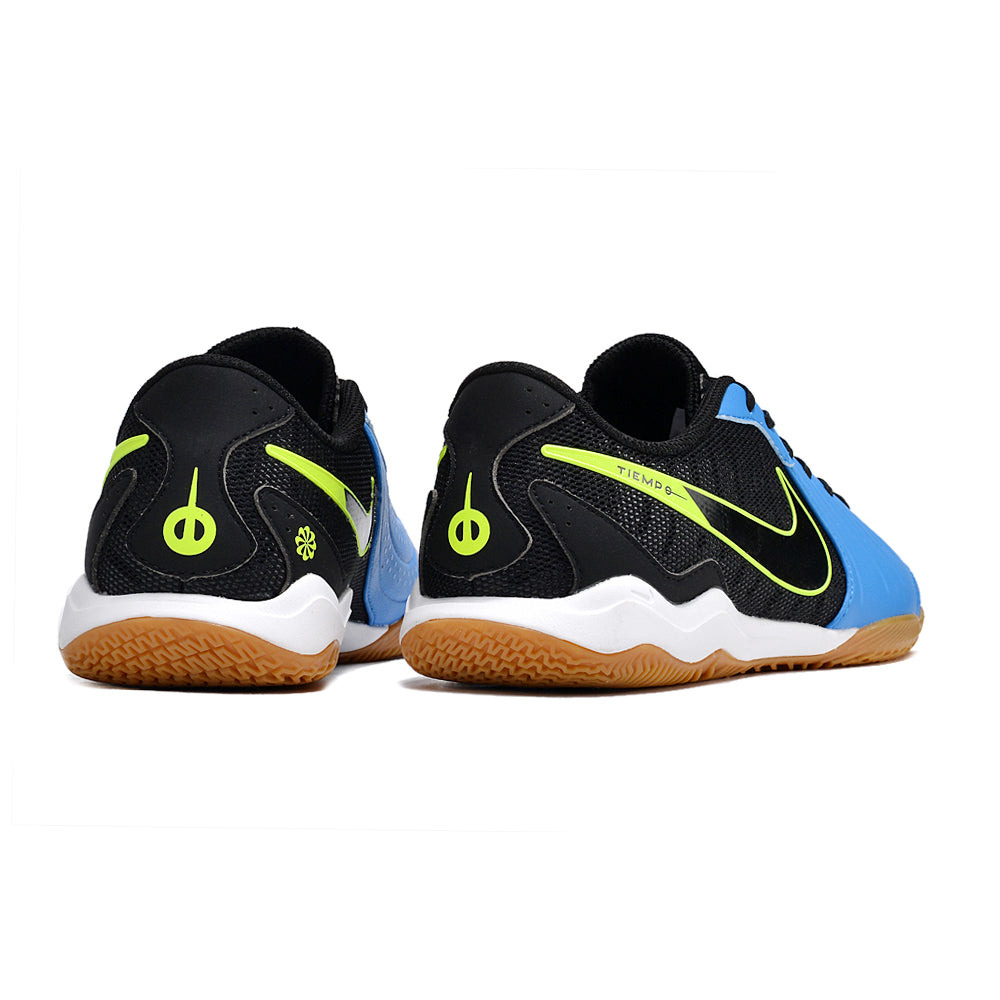 Chuteira Futsal Nike Tiempo Legend 10 Academy IC Preta e Azul