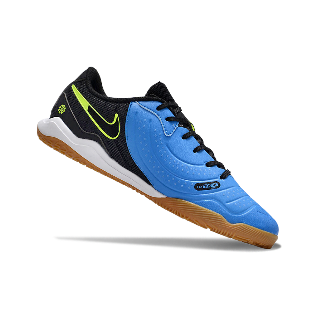 Chuteira Futsal Nike Tiempo Legend 10 Academy IC Preta e Azul