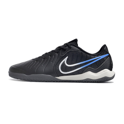 Chuteira Futsal Nike Tiempo Legend 10 Academy IC Preta e Azul 