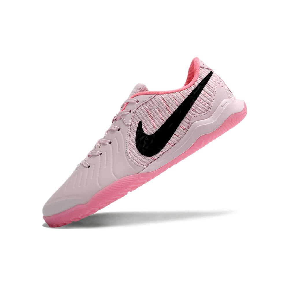 Chuteira Futsal Nike Tiempo Legend 10 Academy IC Rosa e Preto 
