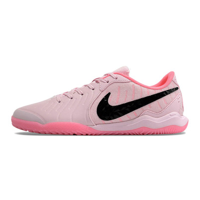 Chuteira Futsal Nike Tiempo Legend 10 Academy IC Rosa e Preto 