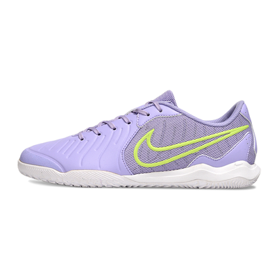 Chuteira Futsal Nike Tiempo Legend 10 Academy IC Roxo e Verde