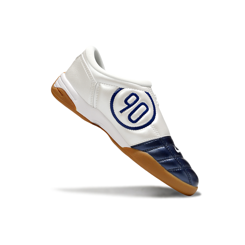 Chuteira Futsal Nike Total 90 IC Azul e Branco