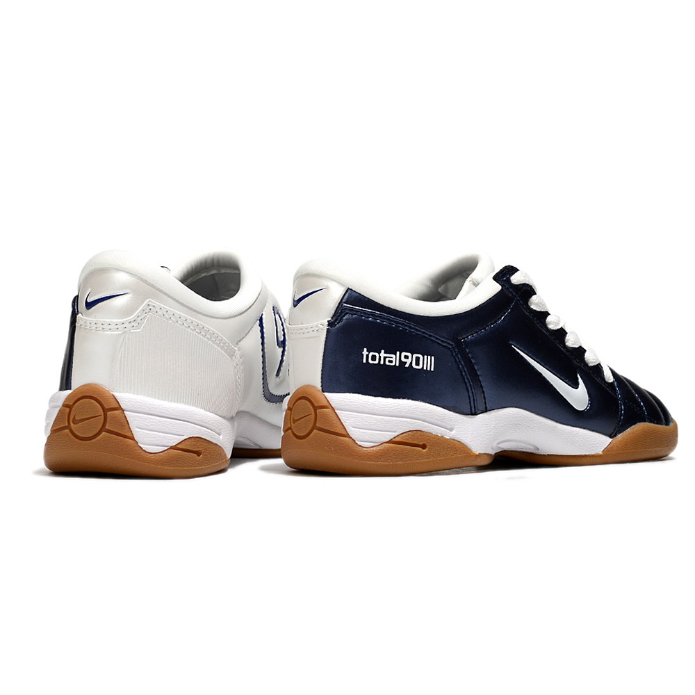 Chuteira Futsal Nike Total 90 IC Azul e Branco