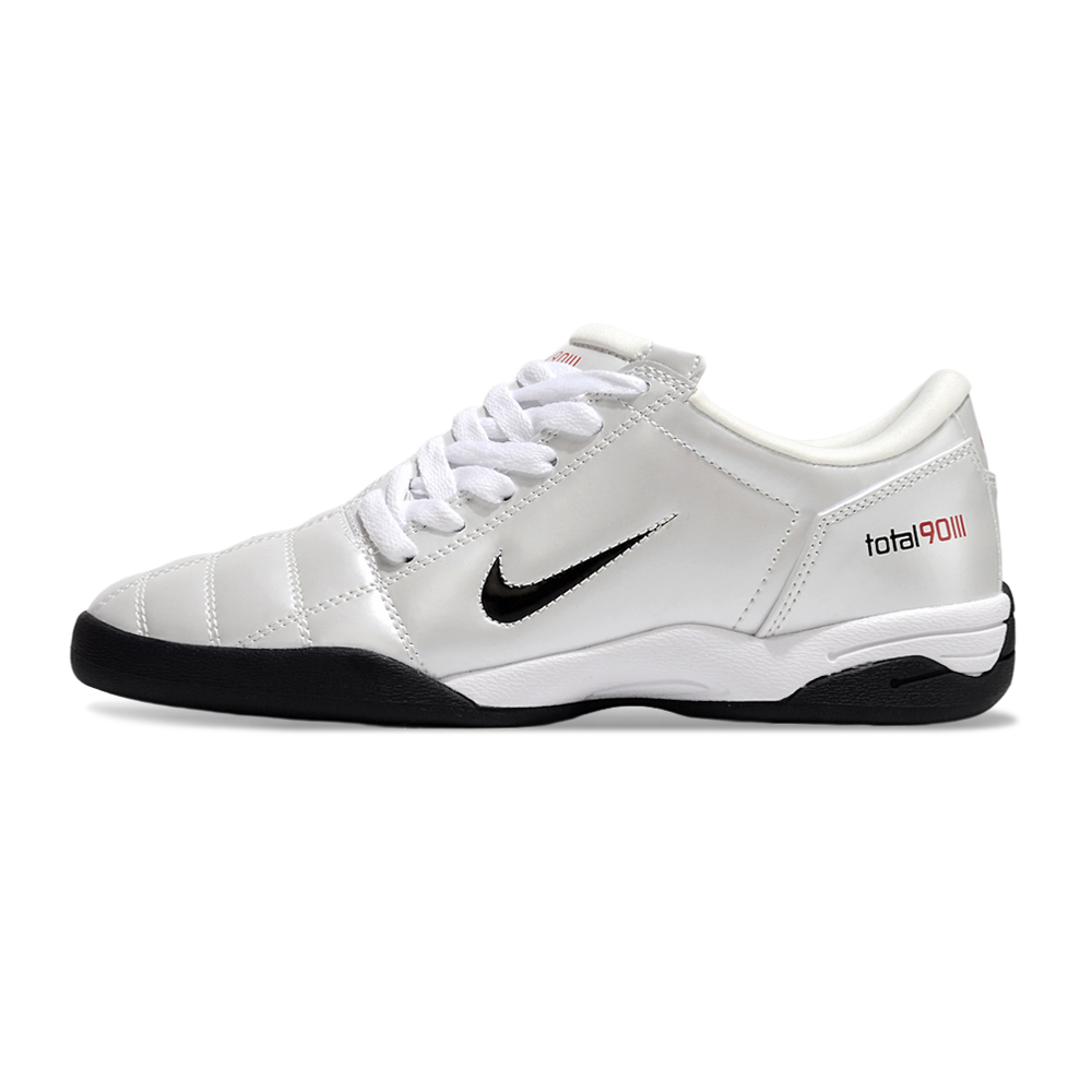 Chuteira Futsal Nike Total 90 IC Branca e Vermelha
