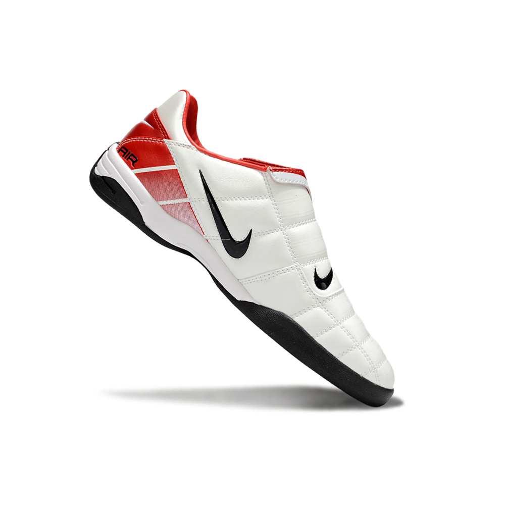Chuteira Futsal Nike Total 90 IC Branco e Vermelho