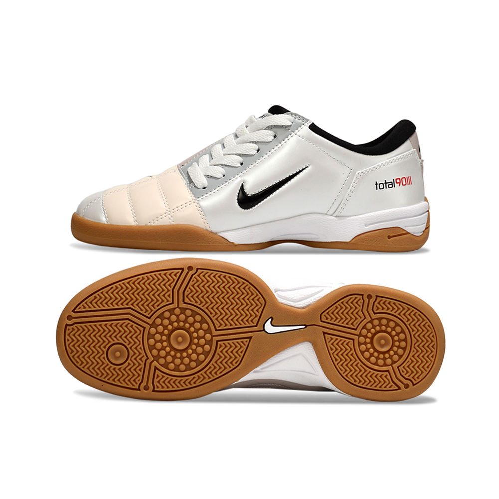 Chuteira Futsal Nike Total 90 IC Creme