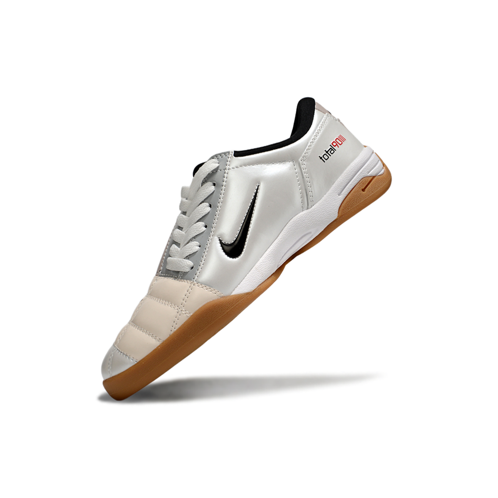 Chuteira Futsal Nike Total 90 IC Creme