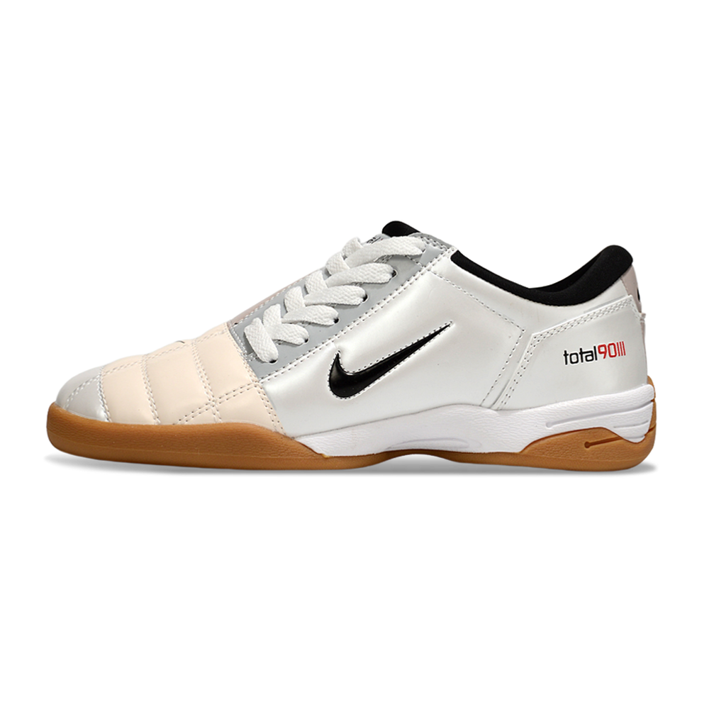 Chuteira Futsal Nike Total 90 IC Creme