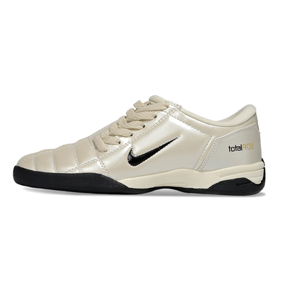 Chuteira Futsal Nike Total 90 IC Creme e Preto