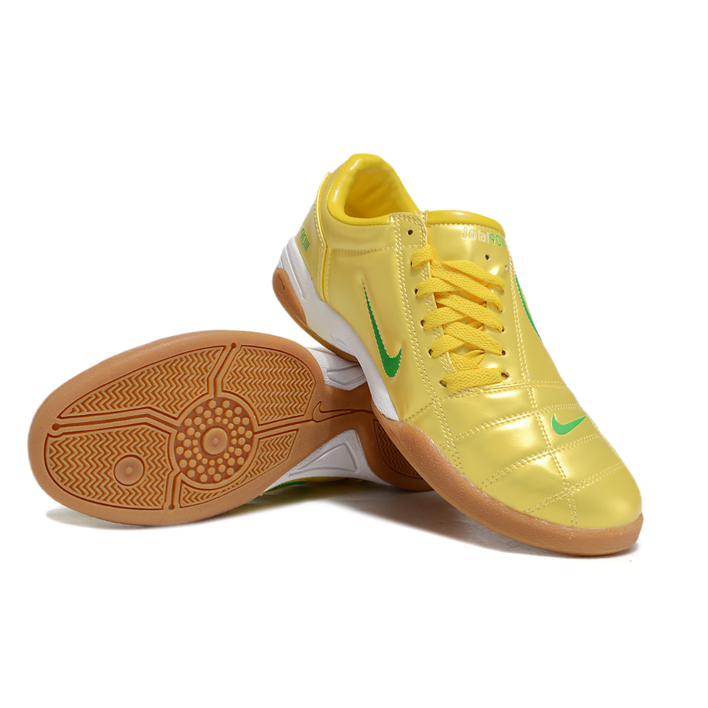 Chuteira Futsal Nike Total 90 IC Dourada