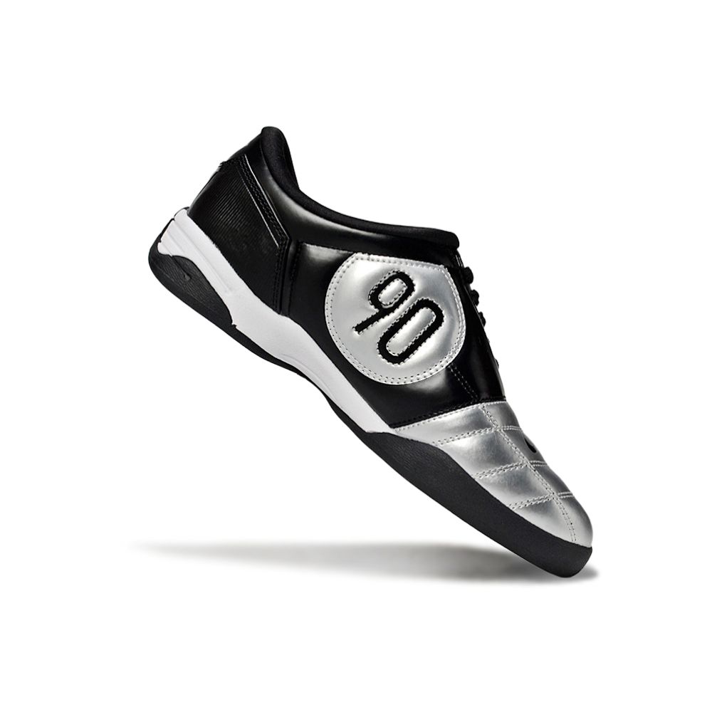 Chuteira Futsal Nike Total 90 IC Prata e Preto