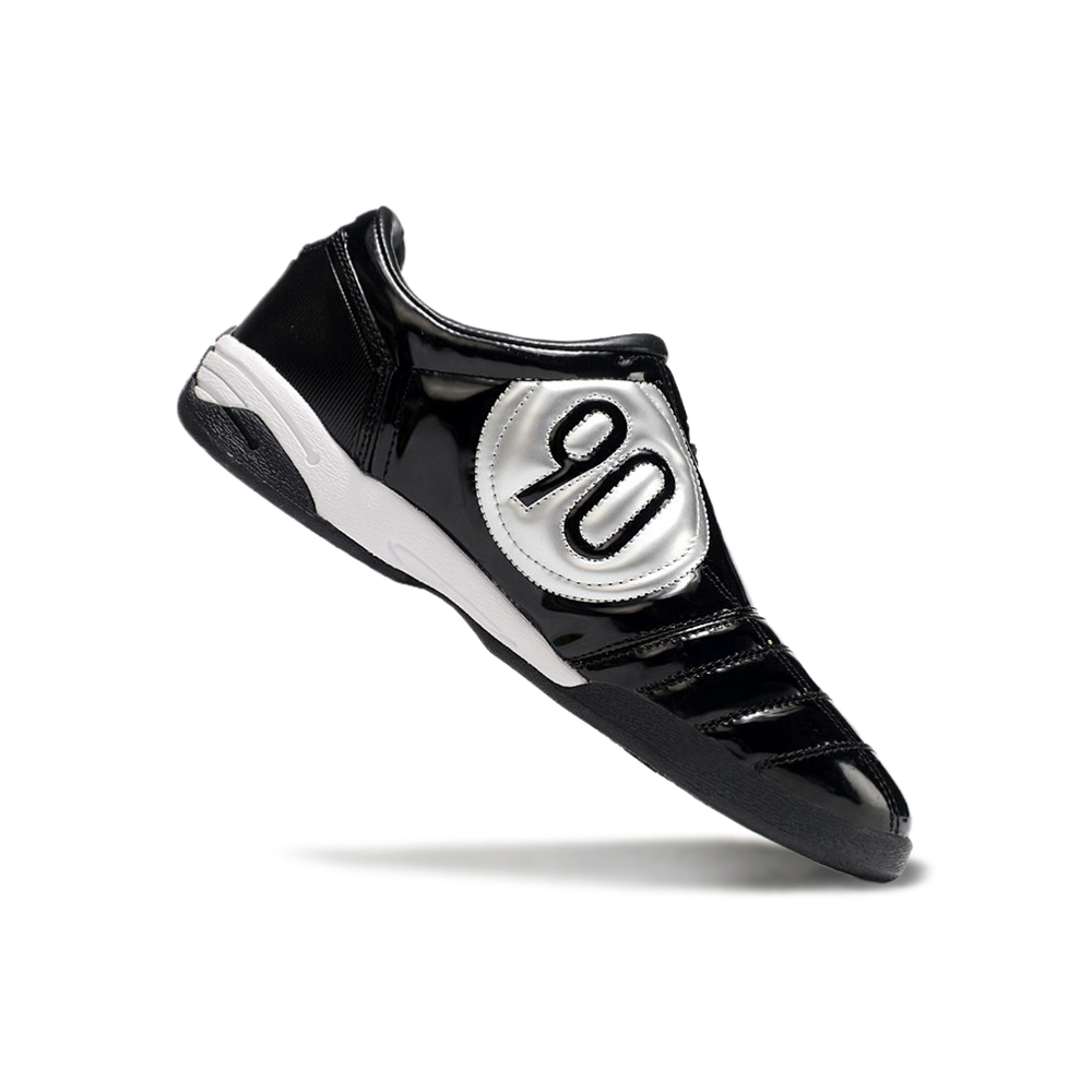 Chuteira Futsal Nike Total 90 IC Preta e Branca