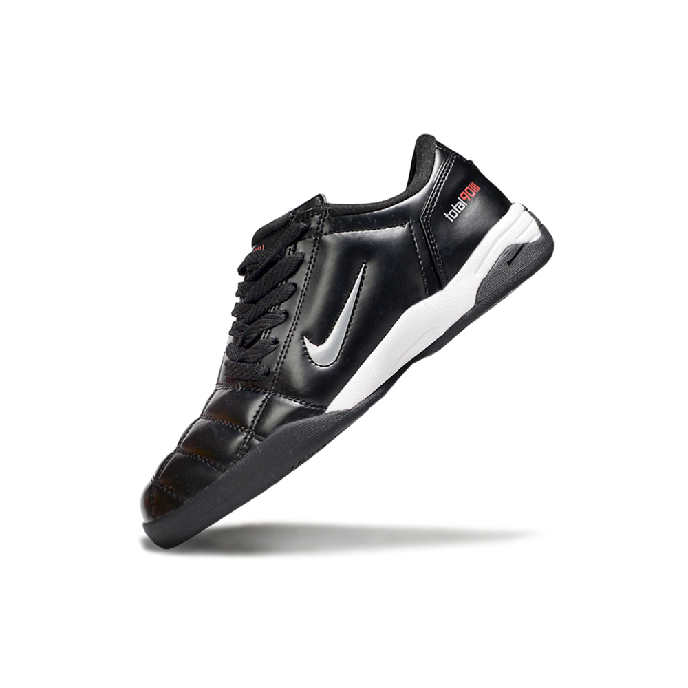 Chuteira Futsal Nike Total 90 IC Preta e Prata