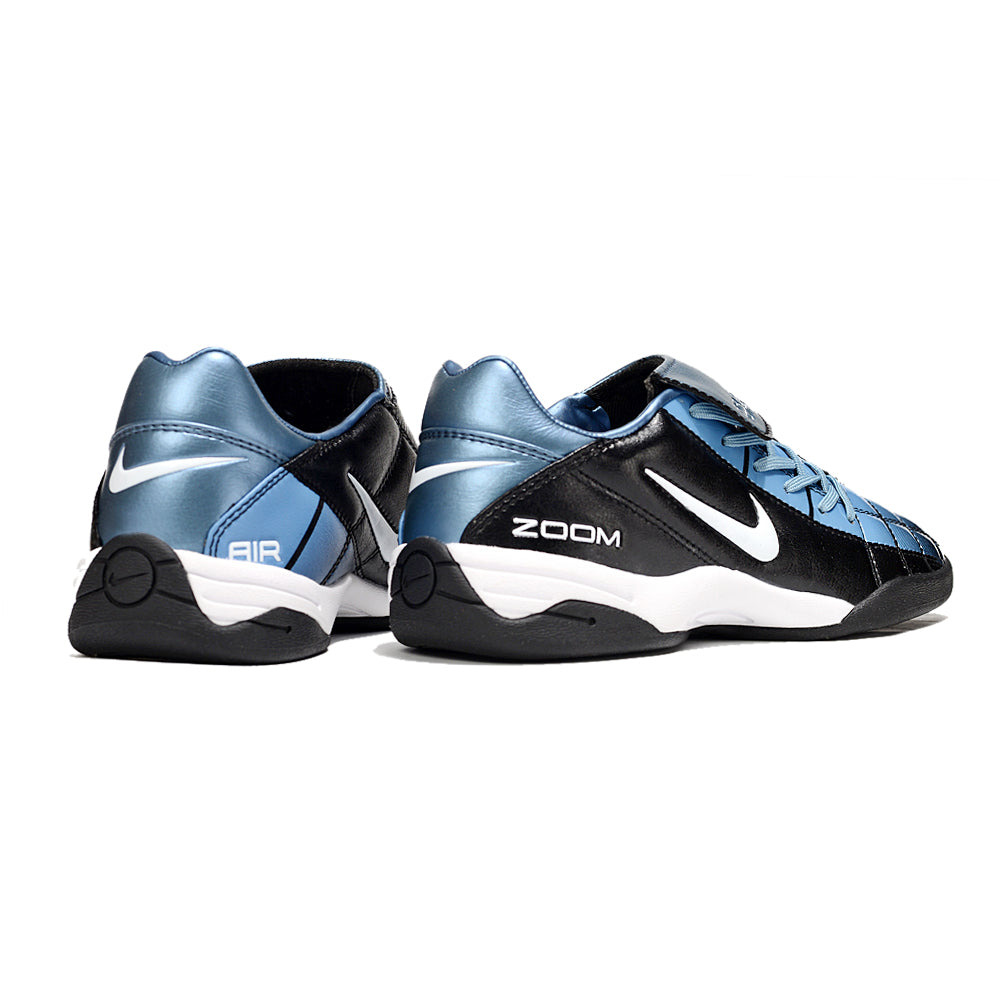 Chuteira Futsal Nike Total 90 IC Preto e Azul