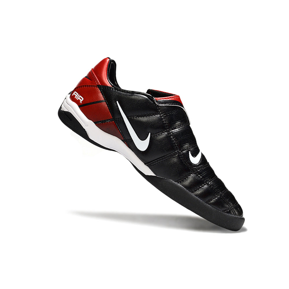 Chuteira Futsal Nike Total 90 IC Preto e Vermelho
