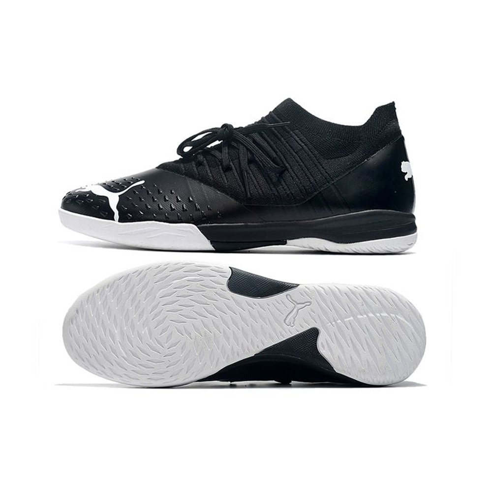 Chuteira Futsal Puma Future Z 1.3 IC Preta e Branca