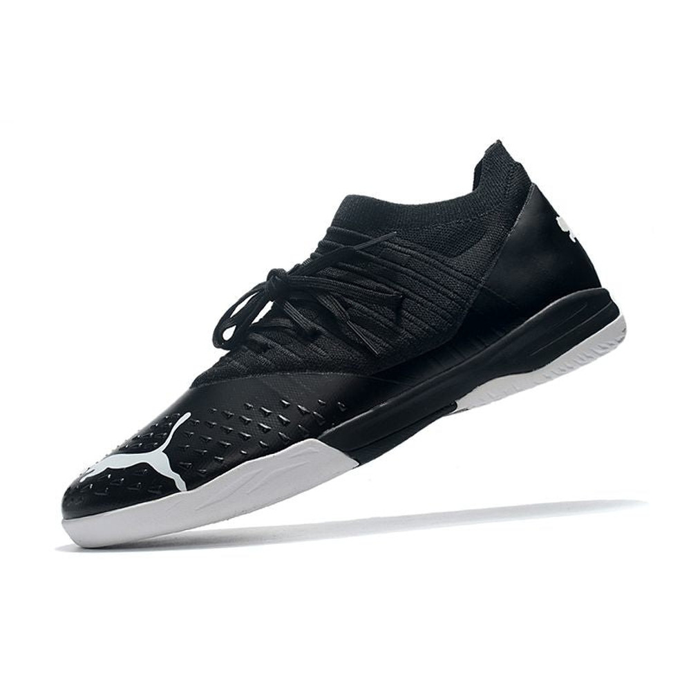 Chuteira Futsal Puma Future Z 1.3 IC Preta e Branca