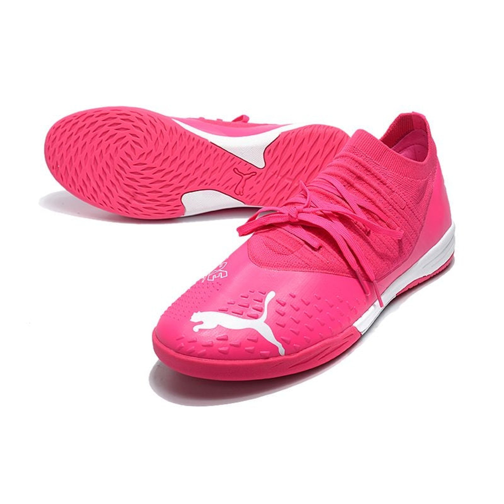 Chuteira Futsal Puma Future Z 1.3 IC Rosa