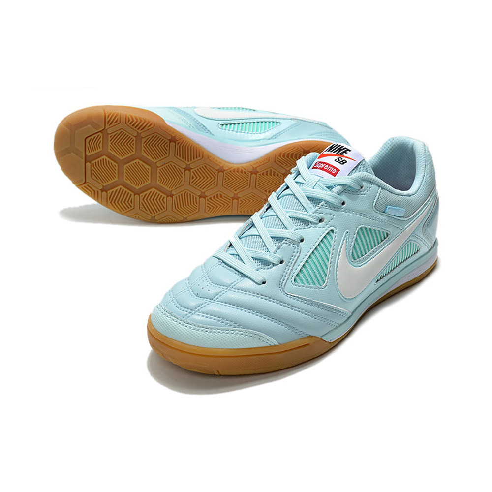 Chuteira Futsal Supreme x Nike SB Gato IC Azul