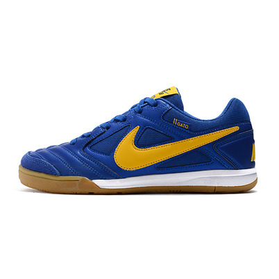 Chuteira Futsal Supreme x Nike SB Gato IC Azul e Amarela