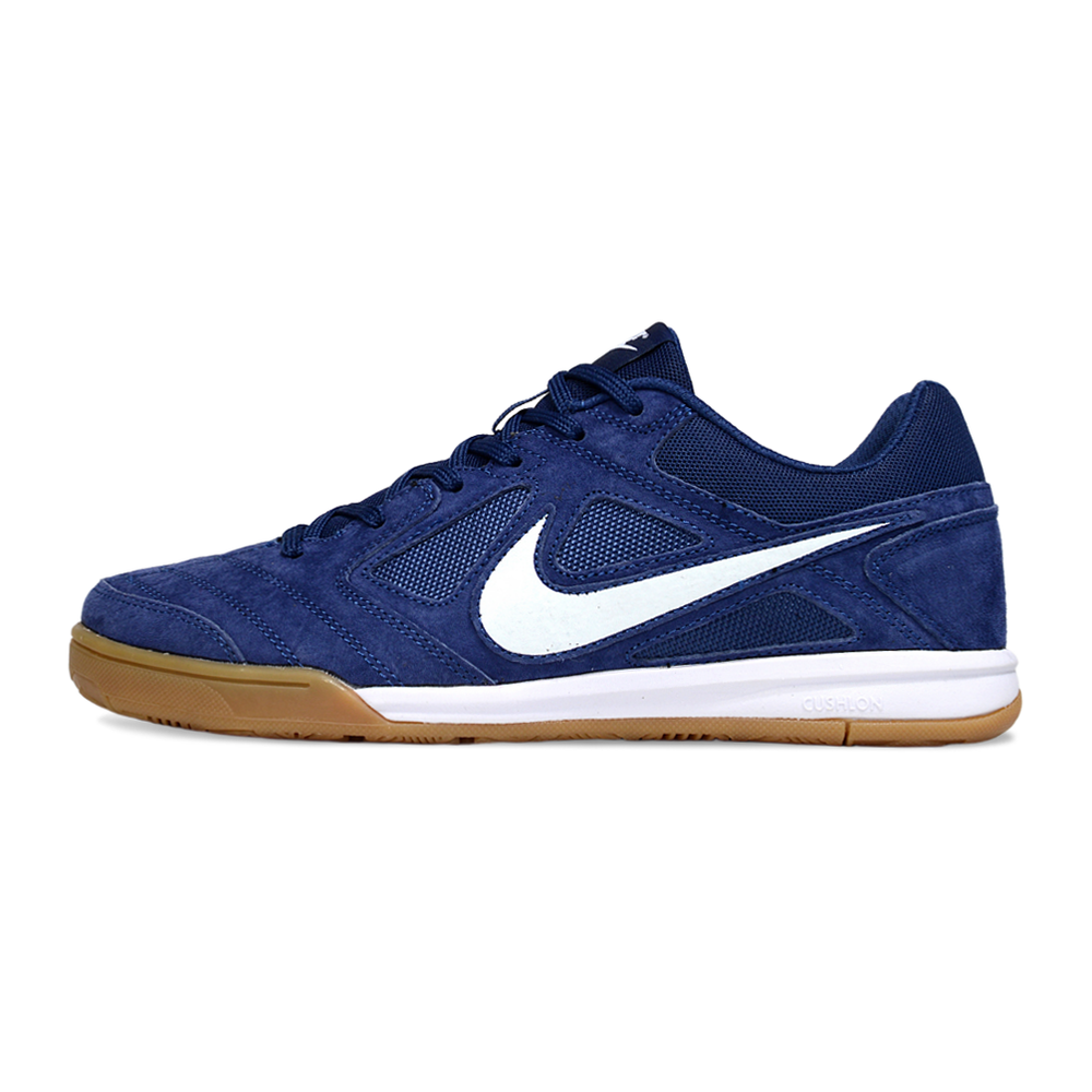 Chuteira Futsal Supreme X Nike SB Gato IC Azul e Branca