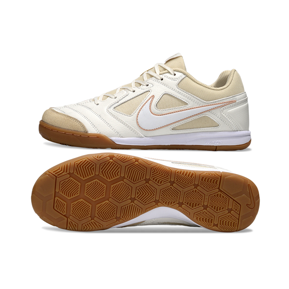 Chuteira Futsal Supreme X Nike SB Gato IC Bege