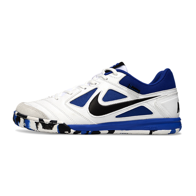 Chuteira Futsal Supreme X Nike SB Gato IC Branca, Azul e Preto