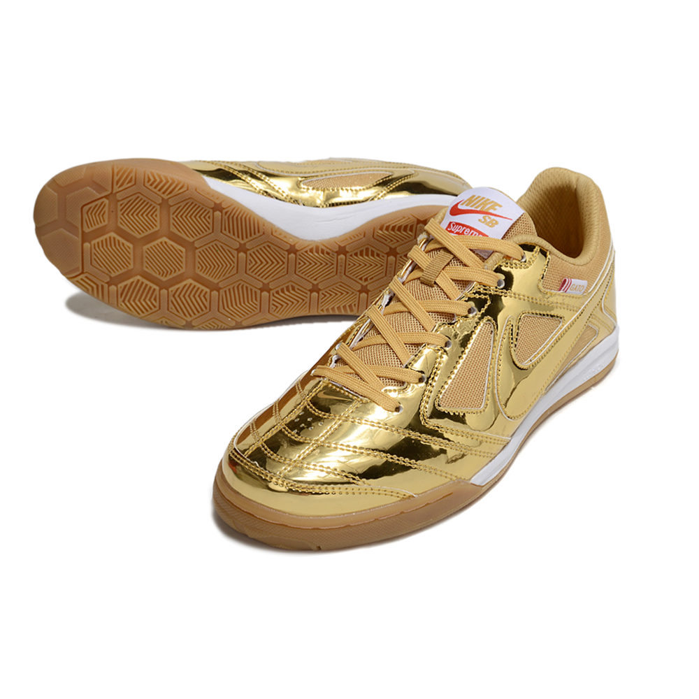 Chuteira Futsal Supreme X Nike SB Gato IC Dourado