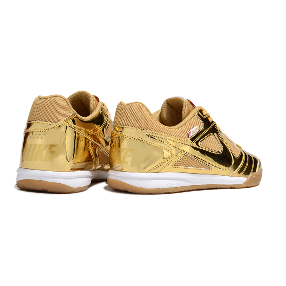 Chuteira Futsal Supreme X Nike SB Gato IC Dourado