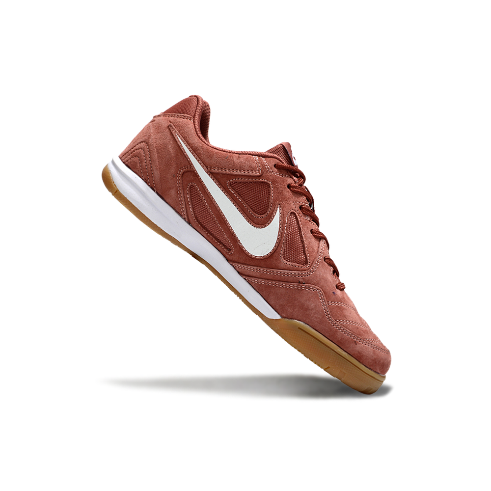 Chuteira Futsal Supreme X Nike SB Gato IC Marrom