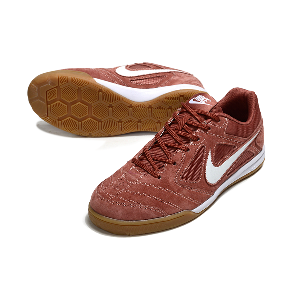 Chuteira Futsal Supreme X Nike SB Gato IC Marrom