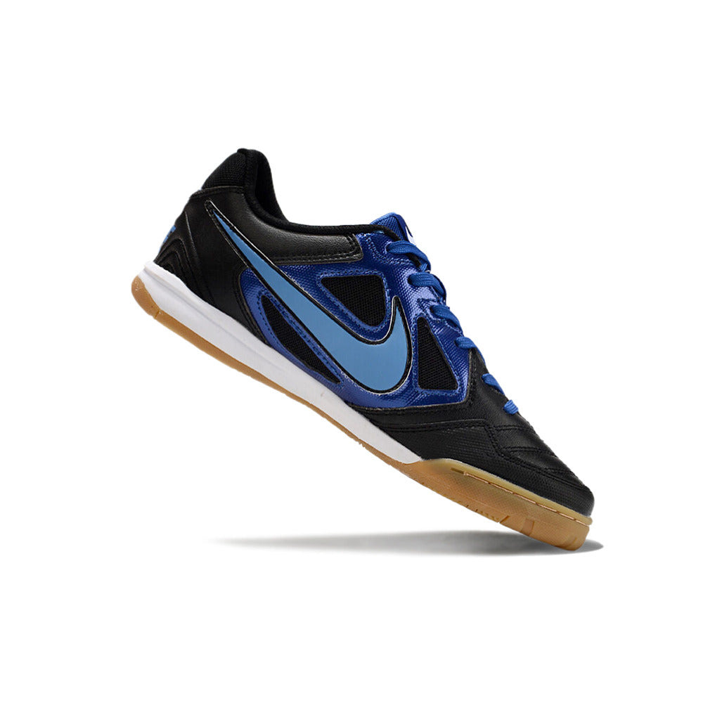 Chuteira Futsal Supreme x Nike SB Gato IC Preto e Azul