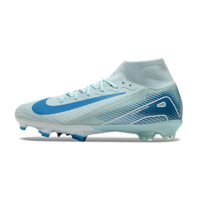 Chuteira Infantil Campo Nike Air Zoom Mercurial Superfly 10 Elite FG Azul 