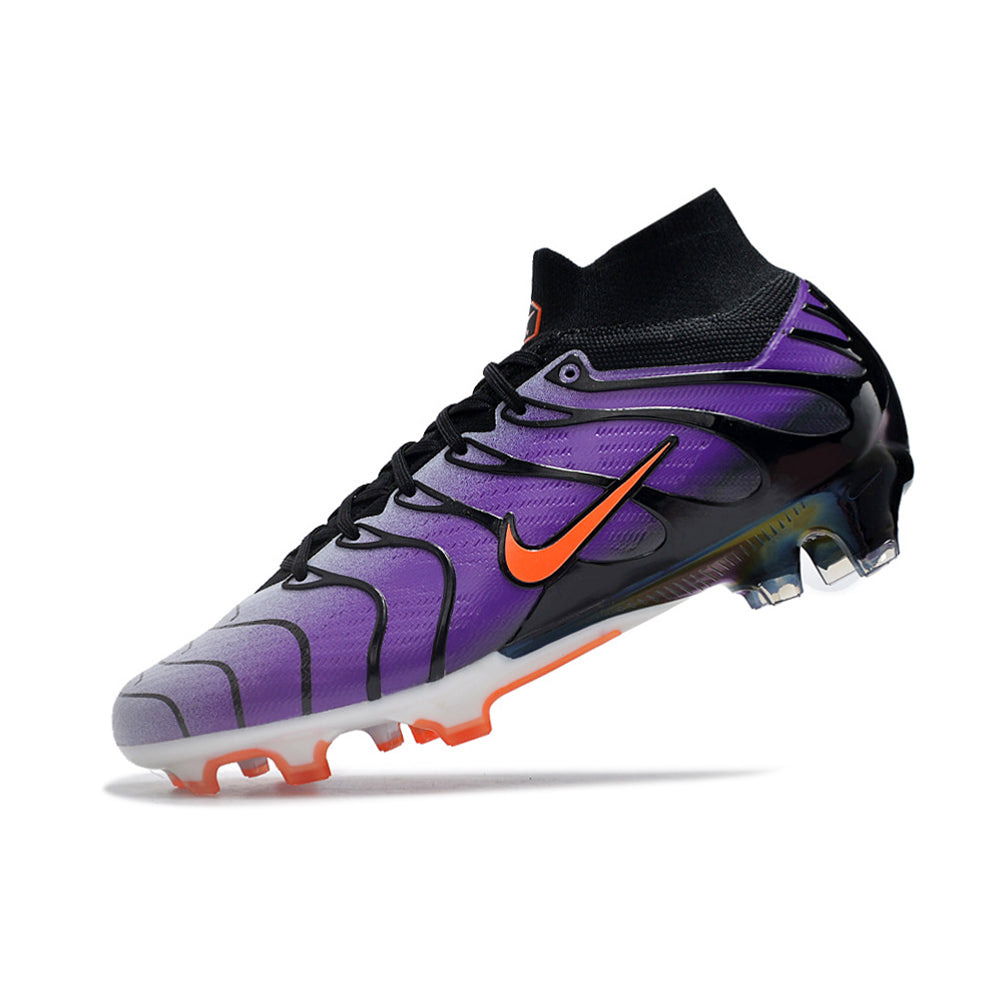 Chuteira Infantil Campo Nike Air Zoom Mercurial Superfly 9 Elite FG Roxa 