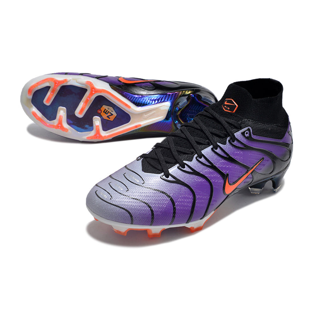 Chuteira Infantil Campo Nike Air Zoom Mercurial Superfly 9 Elite FG Roxa 