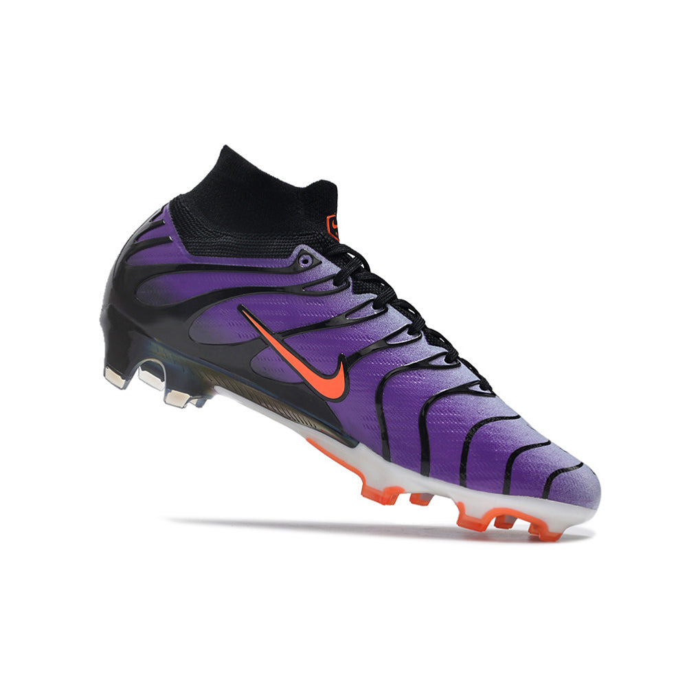 Chuteira Infantil Campo Nike Air Zoom Mercurial Superfly 9 Elite FG Roxa 