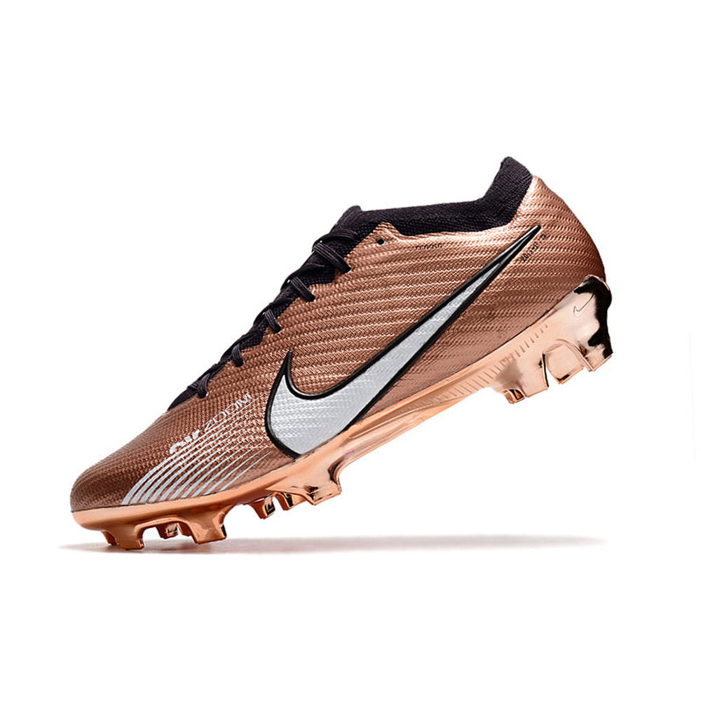 Chuteira Infantil Campo Nike Air Zoom Mercurial Vapor 15 Elite FG Cobre 