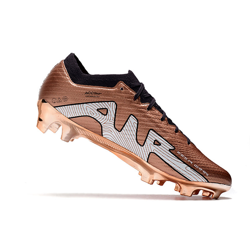 Chuteira Infantil Campo Nike Air Zoom Mercurial Vapor 15 Elite FG Cobre 