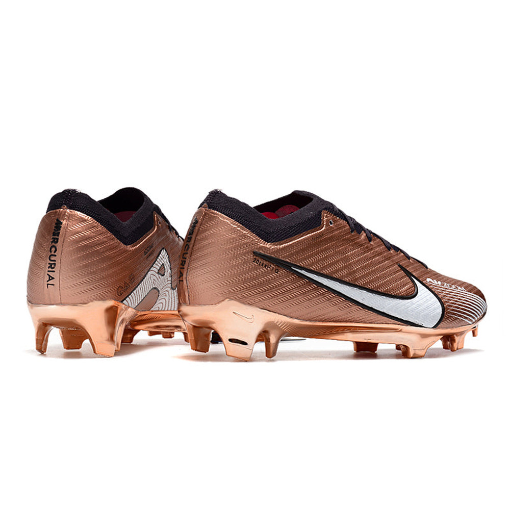Chuteira Infantil Campo Nike Air Zoom Mercurial Vapor 15 Elite FG Cobre 