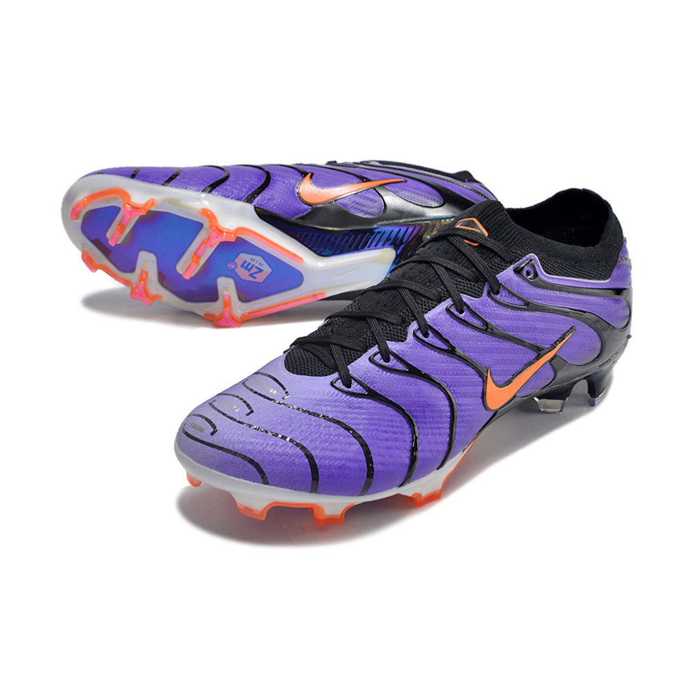 Chuteira Infantil Campo Nike Air Zoom Mercurial Vapor 15 Elite FG Roxa 