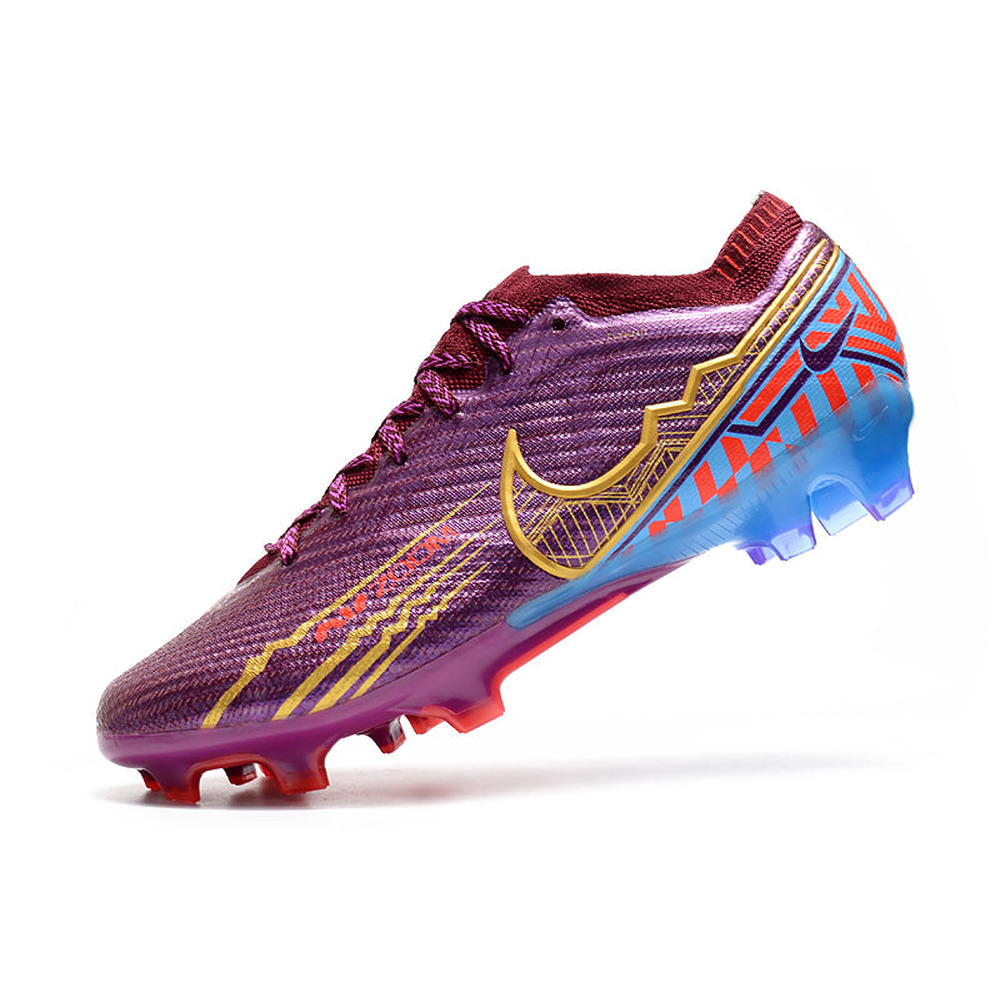 Chuteira Infantil Campo Nike Air Zoom Mercurial Vapor 15 Elite FG Roxa 
