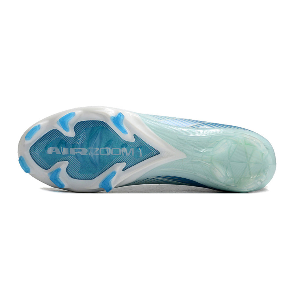 Chuteira Infantil Campo Nike Air Zoom Mercurial Vapor 16 Elite FG Azul 