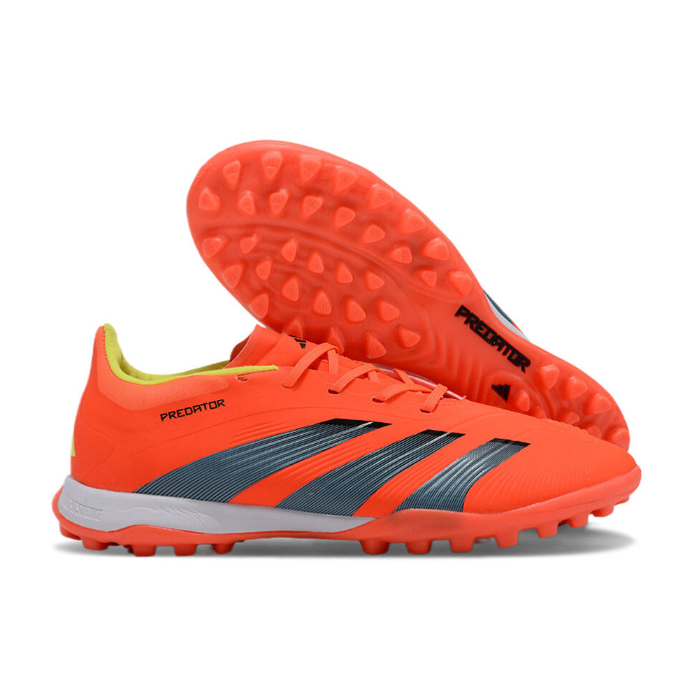 Chuteira Infantil Society Adidas Predator Elite TF Laranja 